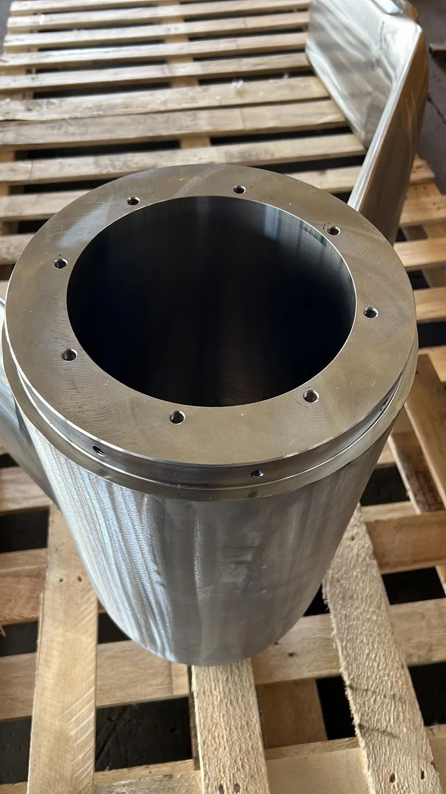 Machined flange interface